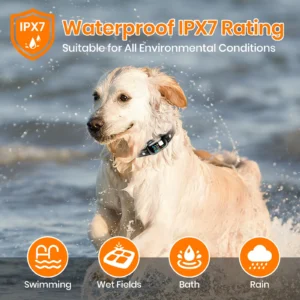New AI Electric Collar for 10-120lbs Dogs