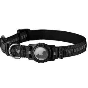 Airtag Dog Collar with Waterproof AirTag Case